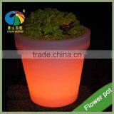 Aibaba Com New Products Solar Lighted Planters Garden Decorative Pot de Fleur Led Flower Pot With Hydroponic thumbnail-3