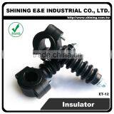 ET-12 M10 Black Resin Post Pin Line Electric 11Kv Insulator