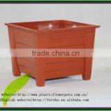 Factory Square Terracotta Hot Sale Flowerpots Plastic Garden Pots thumbnail-2