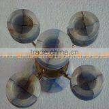 Hot Sale Popular ONYX CANDLE HOLDERS STANDS BRASS WORK thumbnail-2