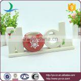 Home Decoration Solid " NOEL" Shape Ceramic Sign thumbnail-1