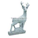 Decorative Granite White Deer Life Size Statues and Sculpture thumbnail-1