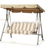 3-person patio swing with canopy outdoor furniture 2014
