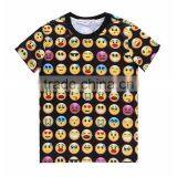Emoji Cotton Custom T-Shirt Wholesale thumbnail-5