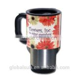 Carry-on Sublimation camping mug insulated drinking Bottle