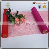 Hot Sale Flower Decorative Silk Net Mesh Paper /flower Warpiing Paper thumbnail-3