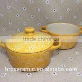 The Hot Sale Ceramic Soup Pot/restaurant Cheap Ceramic Soup Pot thumbnail-2