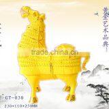 24k Gold Plated Mongolia War-Horse for Business Gifts thumbnail-1