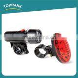 Hot Selling Water Resistant Super Bright Led Bicycle Taillight and Headlight Set thumbnail-2