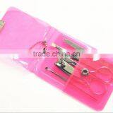Customized Promotional Stainless Steel Manicure Set With Pvc Case thumbnail-2