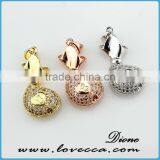 Small MOQ Fashion Micro Pave Setting 925 Sterling Silver Fashion Jewelry thumbnail-1