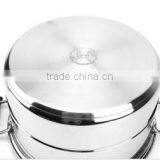 Double Ear Capsuled Bottom Stainless Steel Cookware Cooking Pot thumbnail-5
