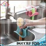 NBRSC Foldable Kitchen Sink Caddy Sponge Holder Scratcher Holder Cleaning Brush Holder Sink Organizer thumbnail-4