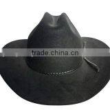 New Products Cheap Man Woman Fitted Custom Wool Fabric Cowboy Hat Blanks Wholesale Made in China thumbnail-1