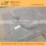 Exquisite Grey Double Heart Granite Headstone Designs thumbnail-2