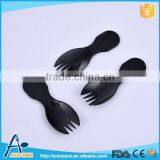 Airplane Bulk Food Grade Disposable pp Material Plastic Spork With Customized Logo thumbnail-1