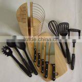 12pcs Knife Block and Kichen Tools Set Wooden Block thumbnail-4