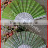 Customized Logo Foldable Plastic Hand Fan thumbnail-1