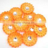 Hot Sale 2 Inch Fabric Flowers Daisy thumbnail-1