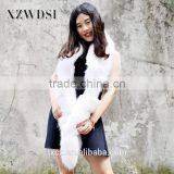 CX-B-17B Breathable White Winter Warm Long Shawls For Women thumbnail-3