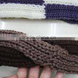 Fashion New Women Stylish Bow Hot Knitted Acrylic Designer Winter Headband thumbnail-3