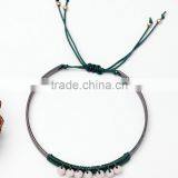 Irregular Natural Stone Charms Link Charm Bracelets Quality Stone Charm Metal Chain Bracelets for Girlfriend 2017 thumbnail-6