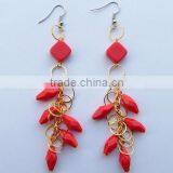 Fashion Acrylic Bead Earring, Fashion Color Bead Earring Jewelry thumbnail-1