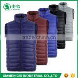 2017 Trendy European Style Winter Plus Size Ultralight Mens Padded Down Vest thumbnail-1