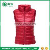 New Stylish Winter Multicolor Stand Collar Ultralight Down Feather Vest for Woman thumbnail-5