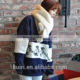 2016 New Fashion Bufandas Winter Women Scarf Adult Faux Fur Solid Color Thick Keep Warm Ring Imitation Collar Female Scarves thumbnail-6