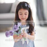 Houndstooth Mother Daughter Matching Dress Elegant Dress Cotton Frocks Designs thumbnail-3