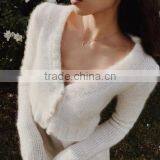 5036 Runwaylover New Style Ladies High Waist Winter Cardigan thumbnail-5