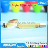 MOQ:100 Pcs - Metal Shoe Lace Tips Aglets to Repair or Shorten Laces Aglets Tips - 11 Colours - Accept Custom thumbnail-1
