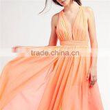 2017 Latest Fashion Top Design High Quality Women Maxi Drape Tulle Skirt thumbnail-4