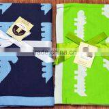 Floral Warm Fashion Wool Baby Blanket Wholesale thumbnail-4