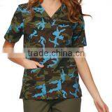 OEM Service Disposable Cheap Printed Nursing Scrubs Medical thumbnail-3