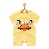 Wholesale Baby Cotton Rompers Cute Printed Short Sleeve Baby Onesie thumbnail-1