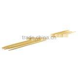 Bamboo Knitting Needles Natural Double Pointed UK10 3.25mm,15cm long,5PCs,8seasons