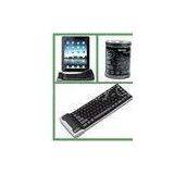 High Durability Space Saving Silicon Rollup Ipad Carrying Case With Bluetooth Keyboard