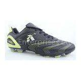 Custom Newest Size 30 - 46 Black PU Lightweight Cool Mens Soccer Turf Shoes thumbnail-1