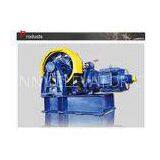 Compact Geared Lift Traction Machine / Elevator Spare Parts SN-TMYJ300