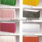 Wedding Polyester Table Skirting Banquet Table Skirt for Trade Show