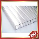 four layers polycarbonate sheet,multiwall PC sheet,hollow pc panel,pc hollow board,excellent temperature resistance !