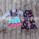 Girls Cheap Boutique Fall And Winter Outfits 2017 Cotton High Quality Outfits thumbnail-3