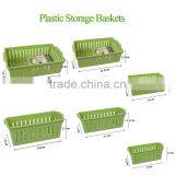 Plastic Storage Baskets With Different Sizes Small Plastic Storage Baskets Bathroom Storage Baskets thumbnail-6