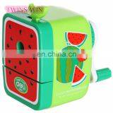 Best Selling School Stationery Items List With Price Photos ,America Hottest Funny Fruit Design Plastic Pencil Sharpener Machine thumbnail-1