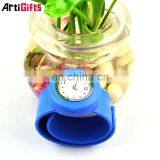 Promotional Waterproof Silicone Slap Band Watch thumbnail-2