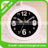 Square Fashion Simple and Easy Promotion Gifts Black Mini Alarm Clock Wholesale thumbnail-2