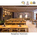 Wholesale Restaurant Furniture Coffee Shop Wooden Dining Room Table and Chairs Set thumbnail-2