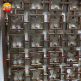 Direct Factory Stainless Steel Room Divider Laser Cut Decorative Folding Metal Screen thumbnail-1